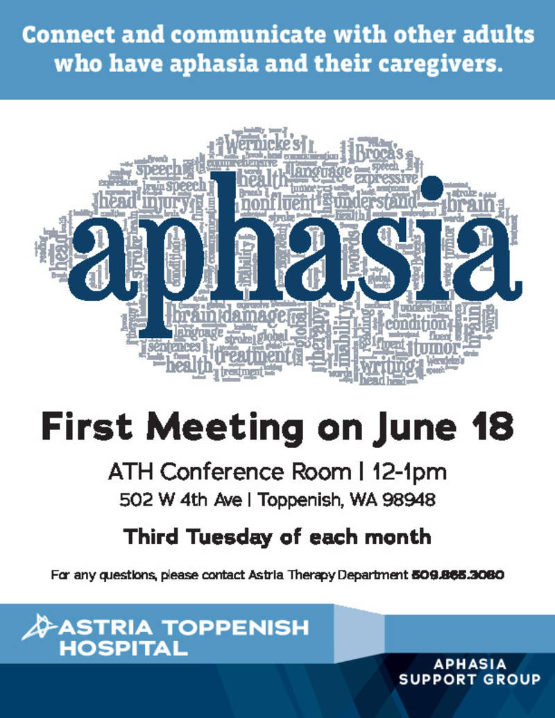 Aphasia Support Group 